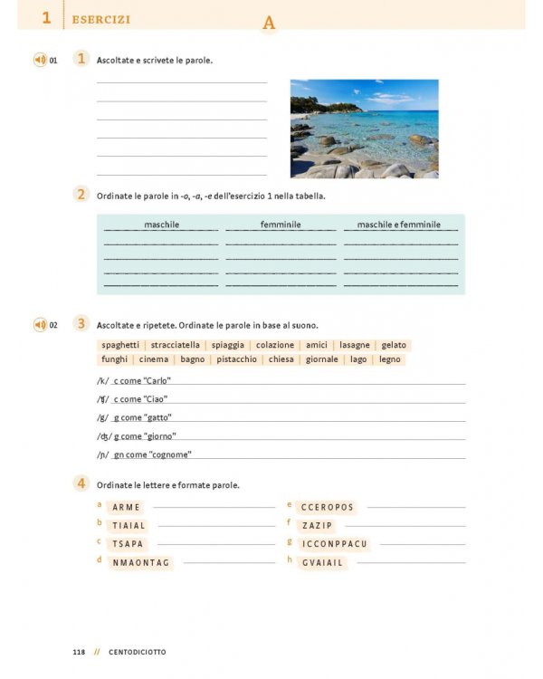 Viaggiamo in Italia 1. A1-A2.1 + audio online