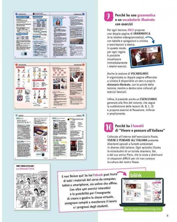 DIECI. Lezioni di italiano. B1 + ebook interattivo