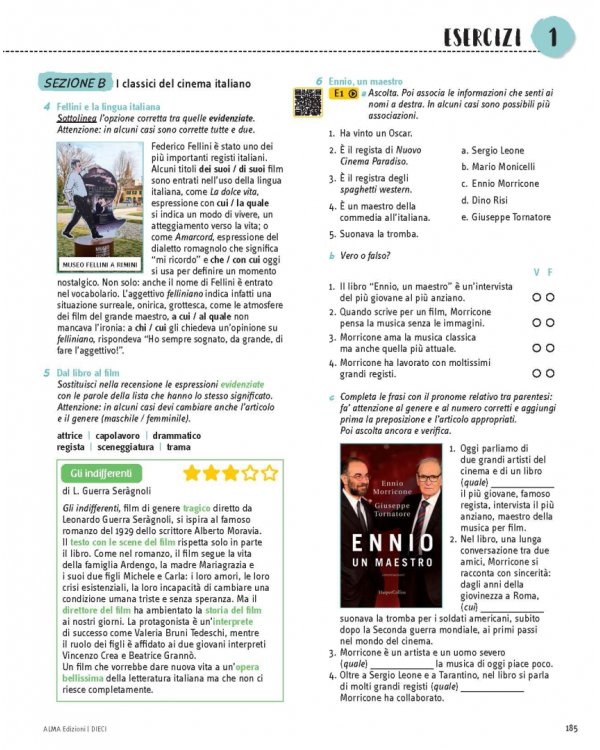 DIECI. Lezioni di italiano. B1 + ebook interattivo