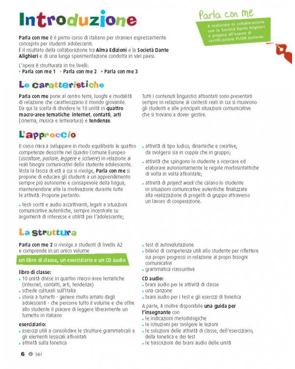 Parla con me 2 + audio online