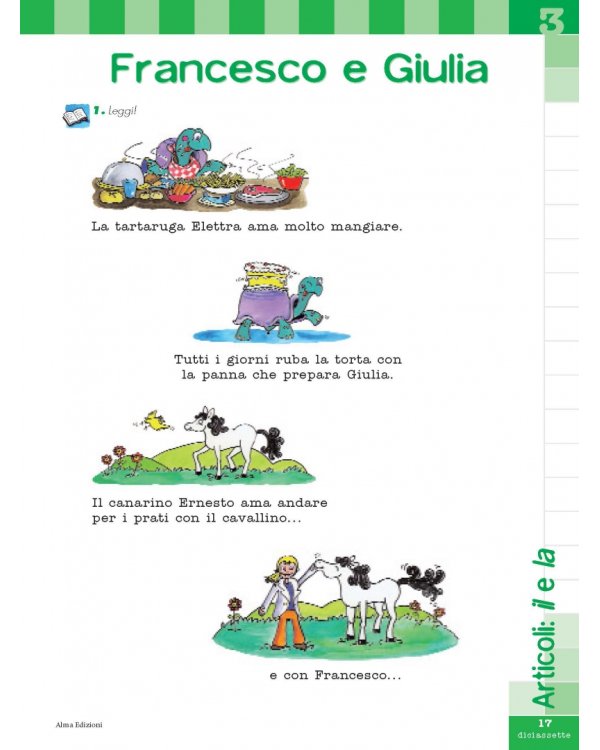 Grammatica italiana per bambini + audio online