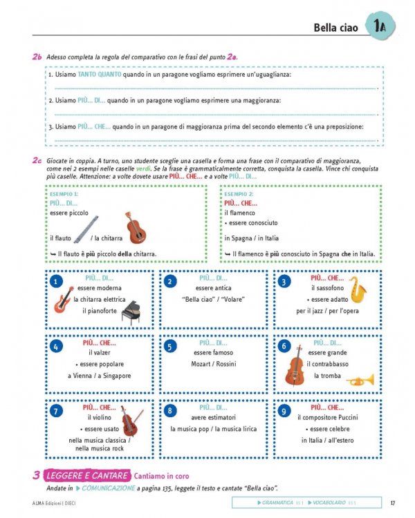 DIECI. Lezioni di italiano. B1