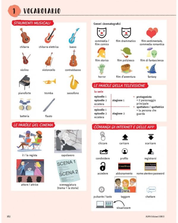 DIECI. Lezioni di italiano. B1