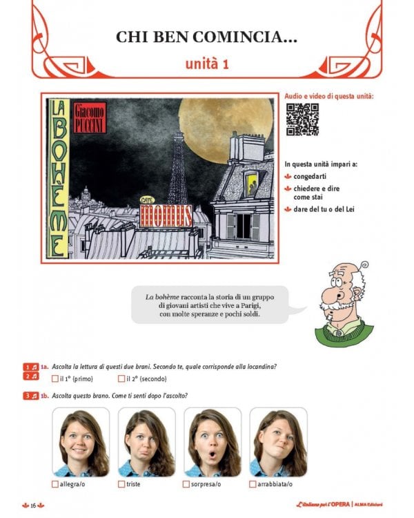 L'italiano per l'opera + audio e video online