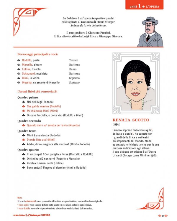 L'italiano per l'opera + audio e video online