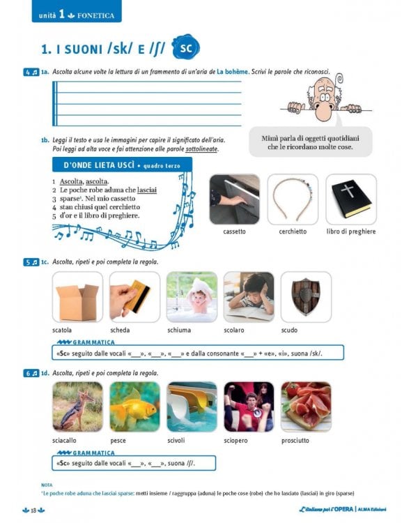 L'italiano per l'opera + audio e video online