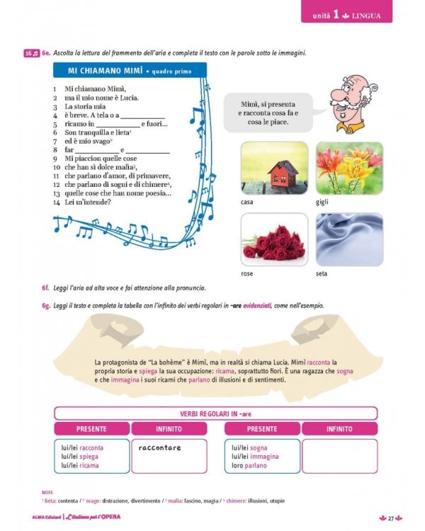 L'italiano per l'opera + audio e video online