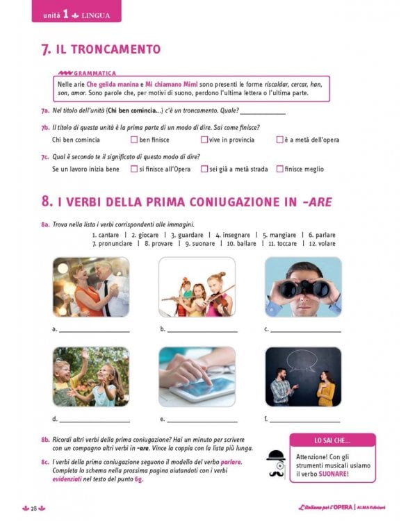 L'italiano per l'opera + audio e video online