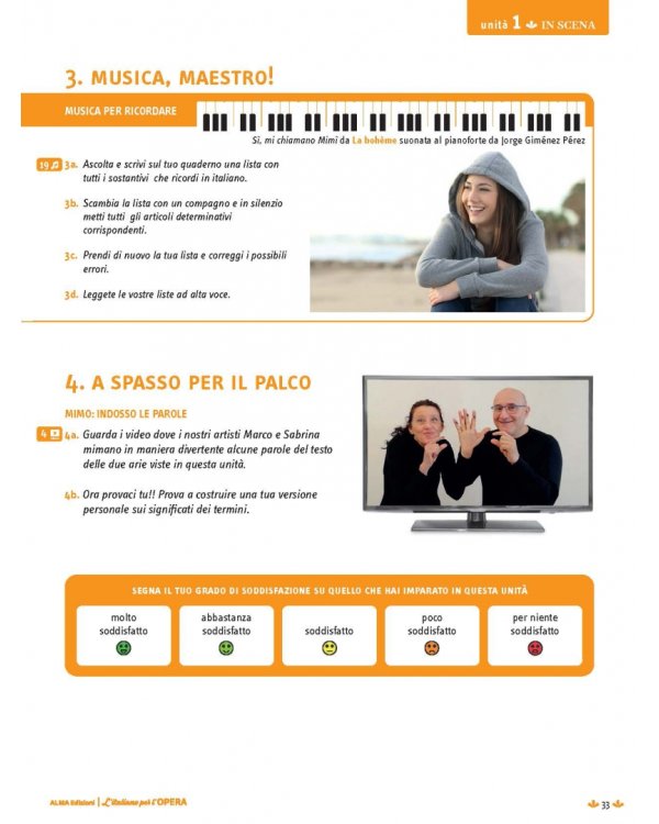 L'italiano per l'opera + audio e video online