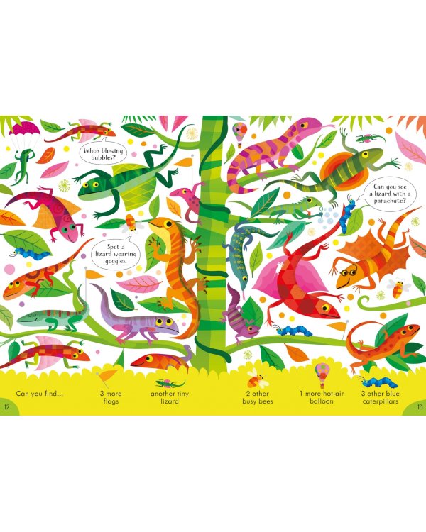 Look and Find Puzzles. In the Jungle