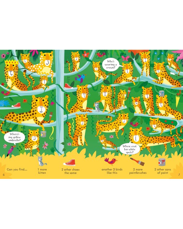 Look and Find Puzzles. In the Jungle