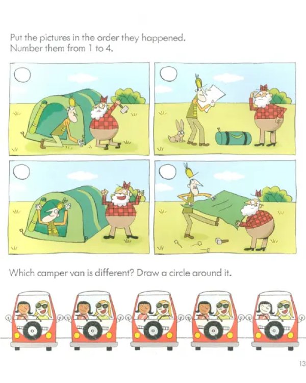 Little Children's Travel Activity Book