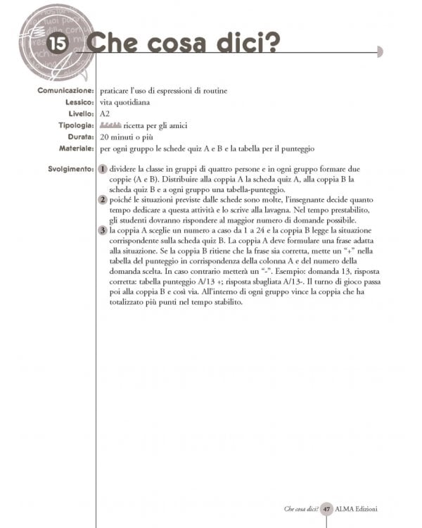 Ricette per parlare. Edizione aggiornata