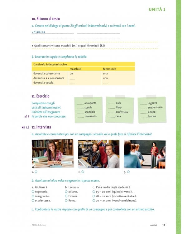 UniversItalia 2.0. A1/A2. Libro dello studente e esercizi + 2 CD audio 