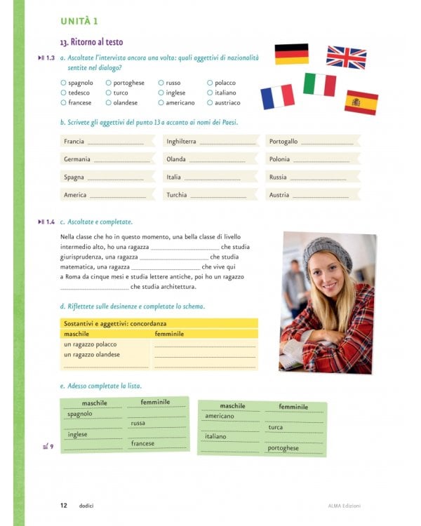 UniversItalia 2.0. A1/A2. Libro dello studente e esercizi + 2 CD audio 