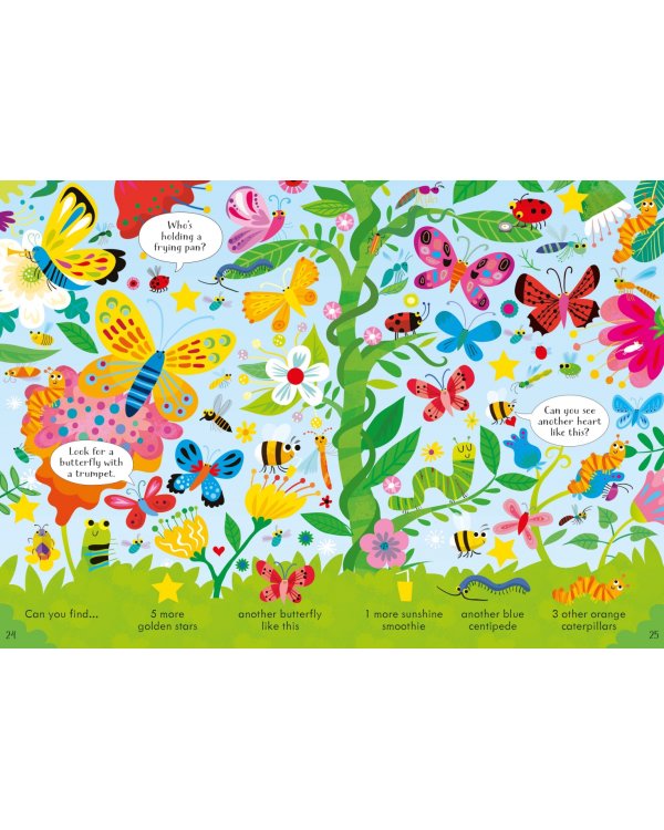 Look and Find Puzzles Bugs