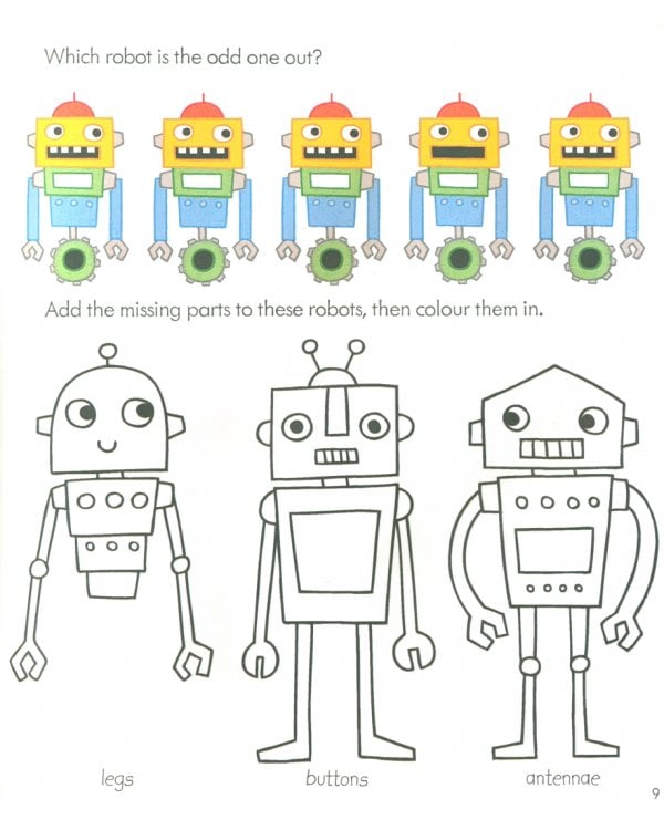 Little Children's Activity Book mazes, puzzles, colouring &amp; other activities