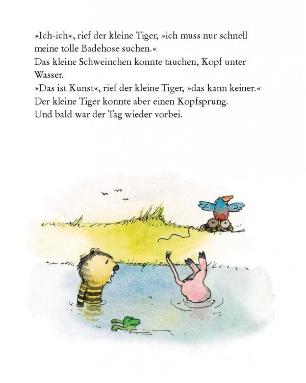 Guten Tag, kleines Schweinchen