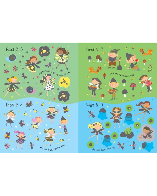 Sparkly Fairies Sticker Book