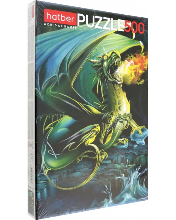 Puzzle-500 Изумрудный дракон