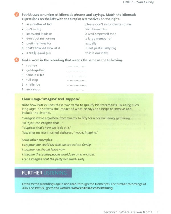 Listening. B1+. Intermediate