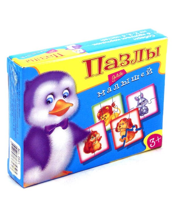 Пазлы для малышей. 3-5 лет
