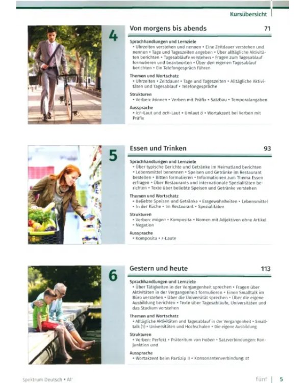 Spektrum Deutsch A1+. Integriertes Kurs- und Arbeitsbuch + 2 Audio-CDs