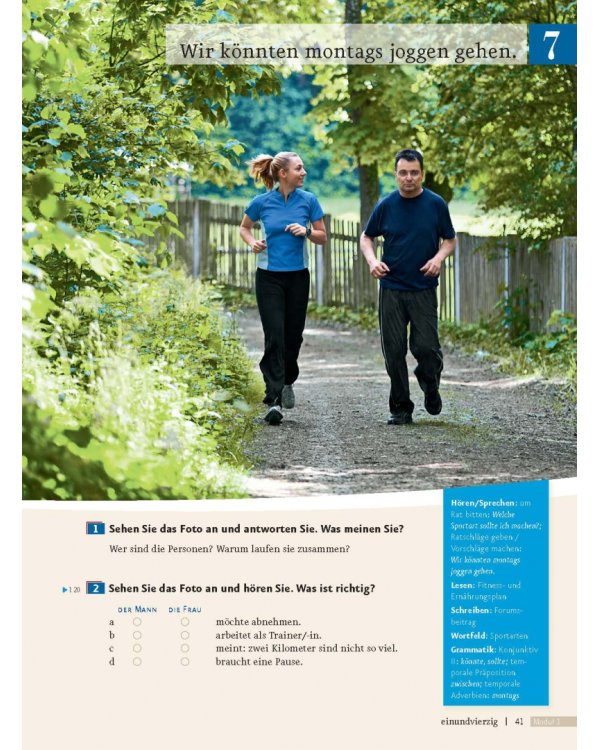 Menschen hier A2.1. Kursbuch Menschen und Arbeitsbuch Menschen hier mit Audios online