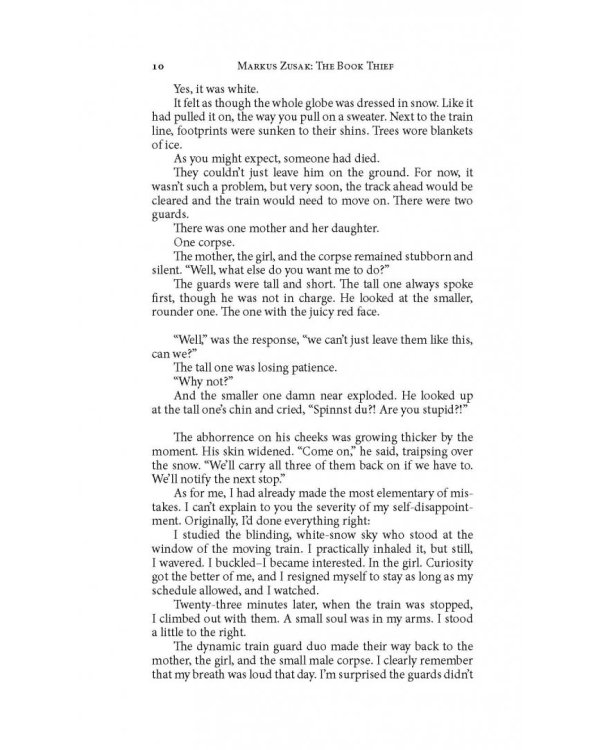 Книжный вор. The Book Thief