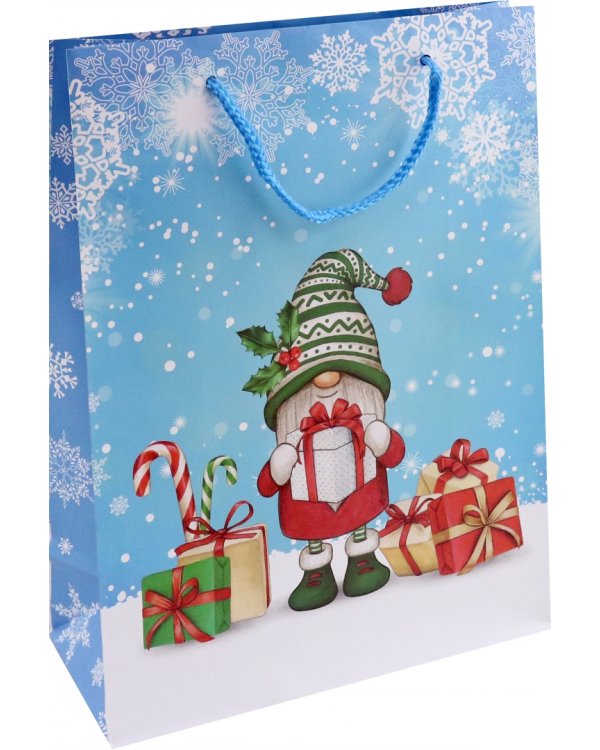 Пакет подарочный ламинированный