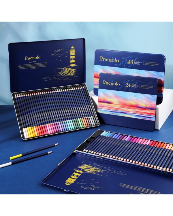 Карандаши цветные Finenolo, 24 цвета