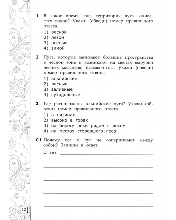 Читательская грамотность. 3 класс. Типовые задания. 10 вариантов заданий