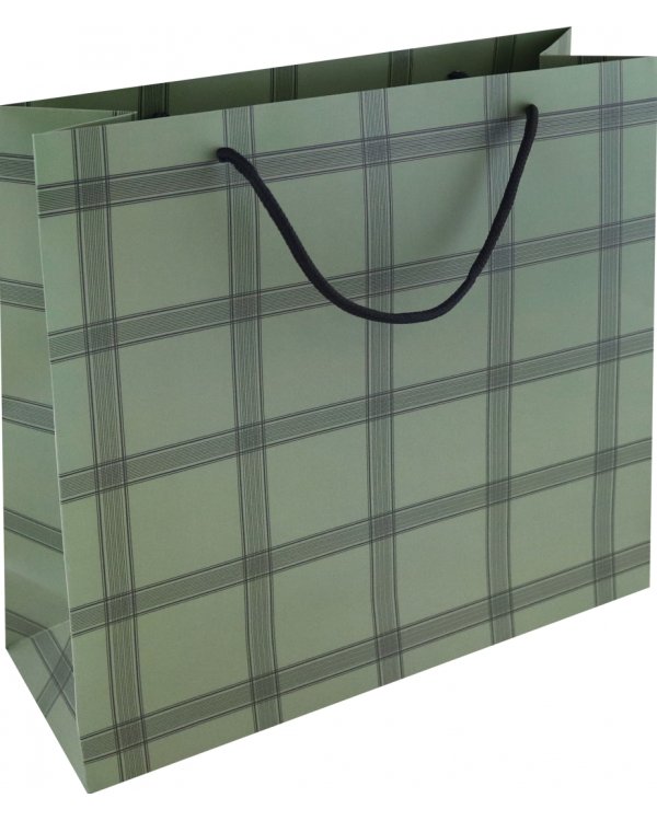 Пакет подарочный Tweed, клетка