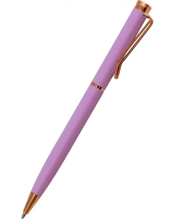 Ручка шариковая с поворотным механизмом Bello, синяя