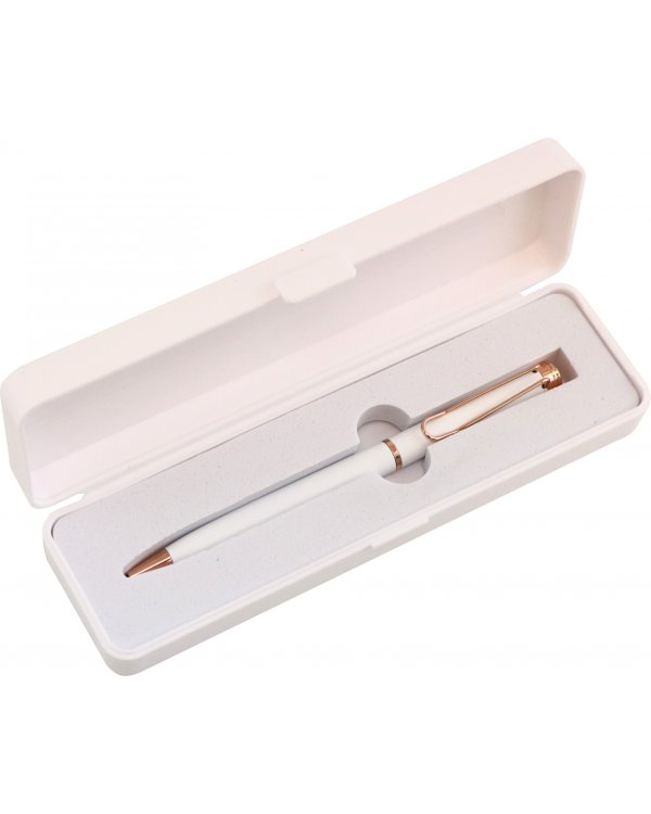 Ручка шариковая с поворотным механизмом Bello W, синяя