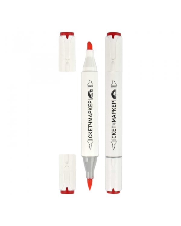 Набор скетчмаркеров двусторонних Лето, 12 цветов