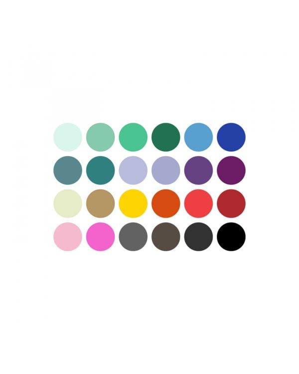 Набор скетчмаркеров двусторонних Море, 24 цветов