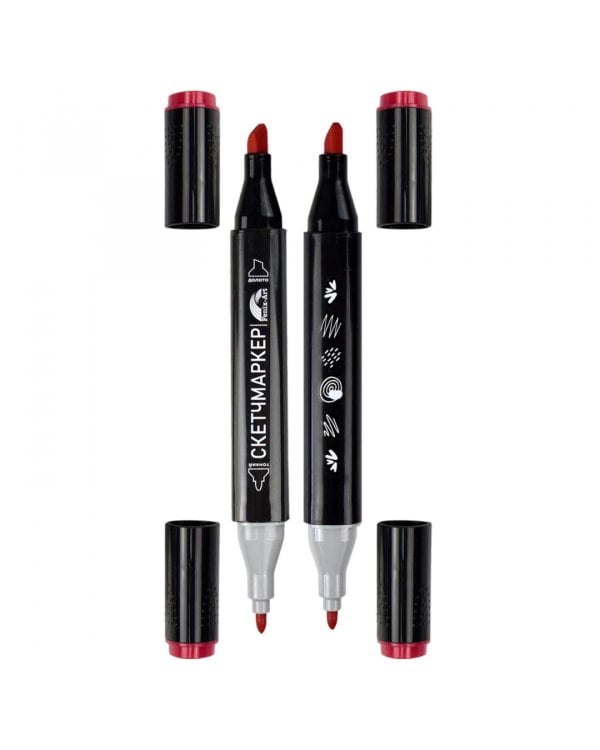 Набор скетчмаркеров двусторонних Архитектура, 36 цветов