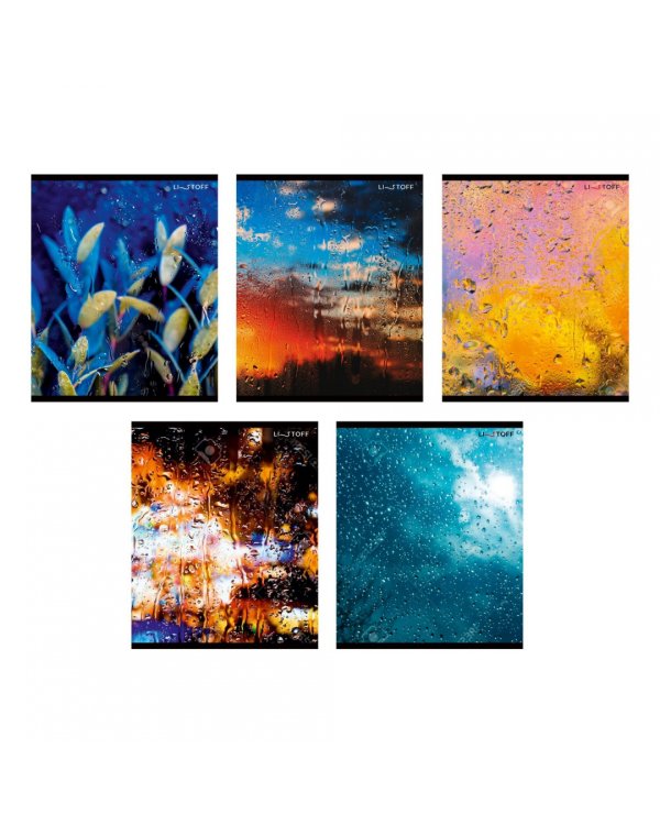 Тетрадь Сквозь дождь, А5, 96 листов, клетка