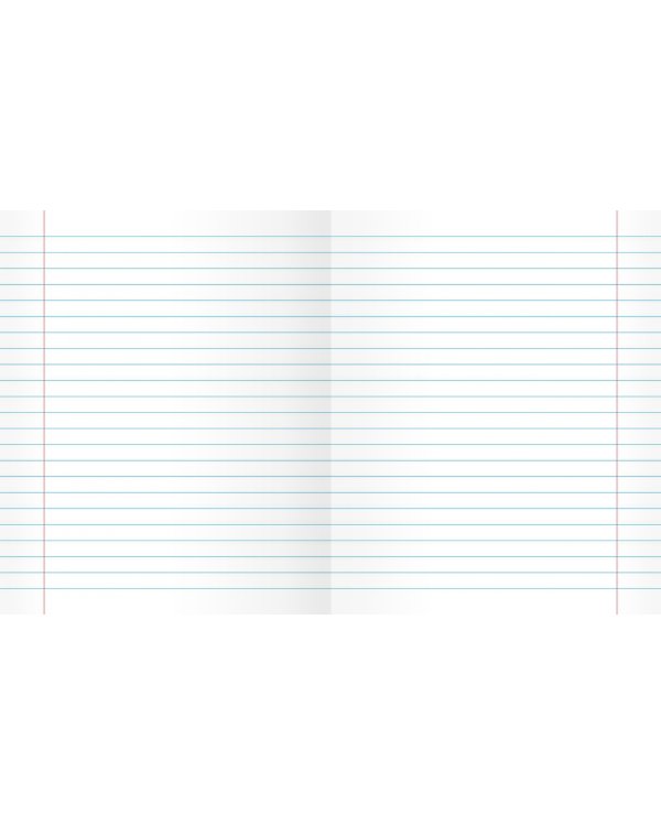 Тетрадь Микс, А5, 80 листов, линия, в ассортименте