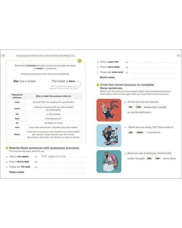 Year 4 English Humungous Workbook, Ages 8-9. Key Stage 2