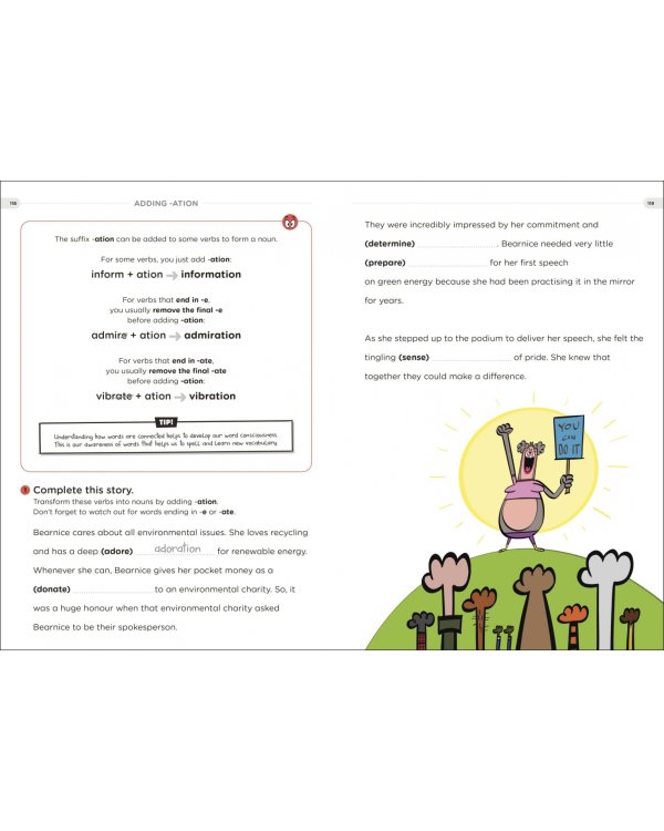 Year 4 English Humungous Workbook, Ages 8-9. Key Stage 2