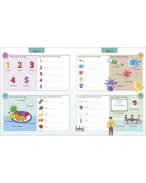 Spanish for Everyone. Junior. 5 Words a Day