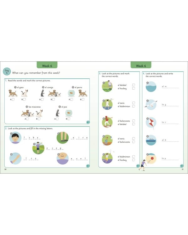 Spanish for Everyone. Junior. 5 Words a Day