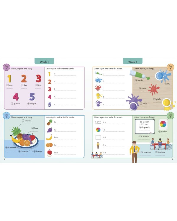 Italian for Everyone. Junior. 5 Words a Day