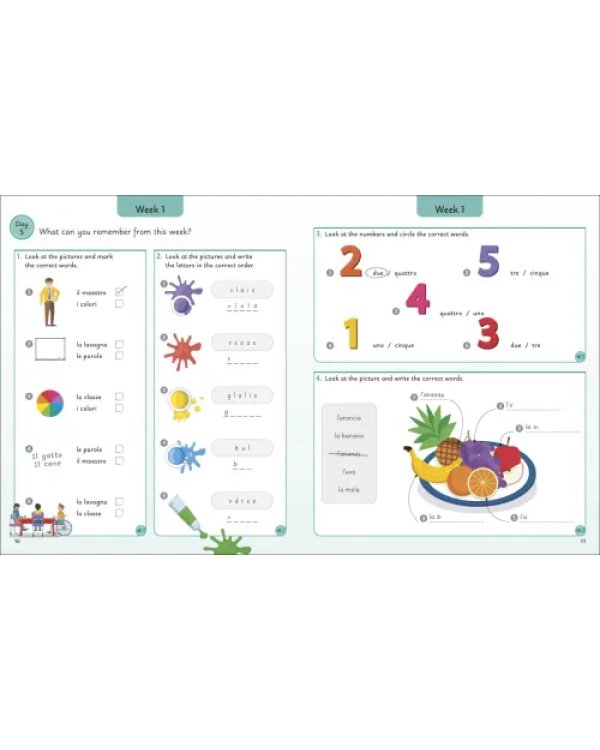 Italian for Everyone. Junior. 5 Words a Day