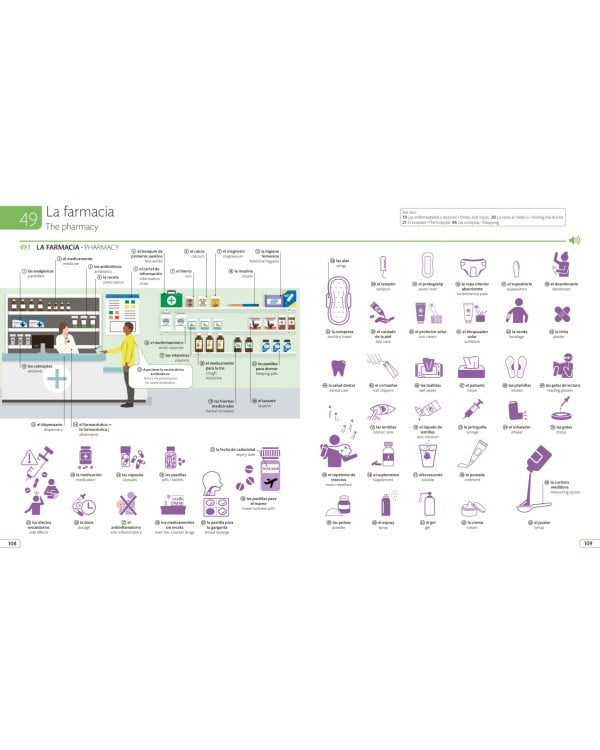 Spanish English Illustrated Dictionary