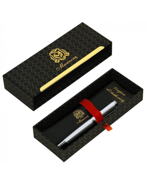 Роллер Piza, серебро, синий