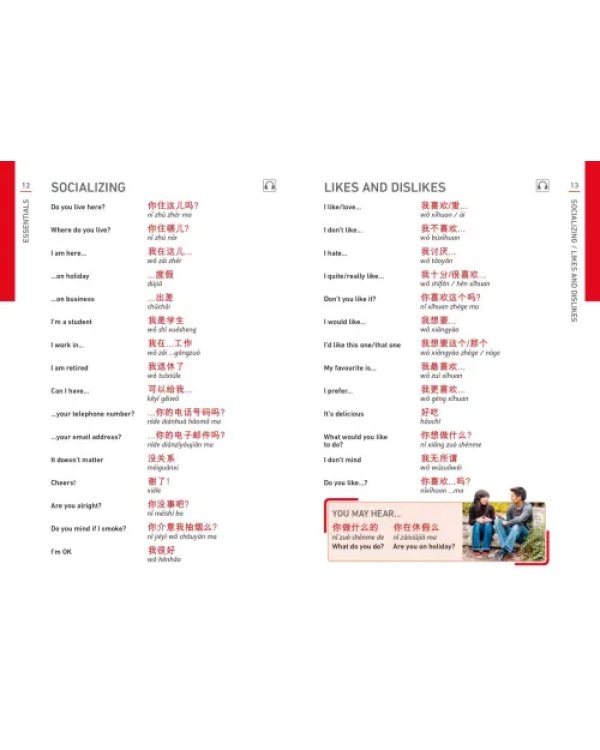 Mandarin Chinese Phrase Book
