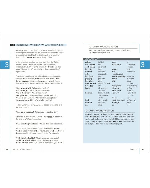 Dutch in 3 Months with Free Audio App